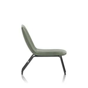 Marlow Deep Seat PU Leather Bistro Canteen and Dining Chair