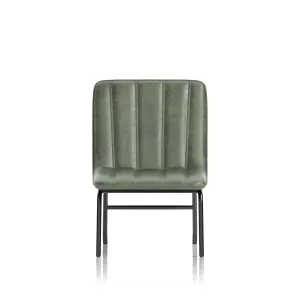 Marlow Deep Seat PU Leather Bistro Canteen and Dining Chair