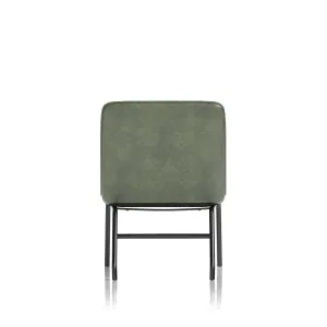 Marlow Deep Seat PU Leather Bistro Canteen and Dining Chair