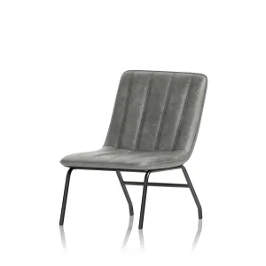 Marlow Deep Seat PU Leather Bistro Canteen and Dining Chair