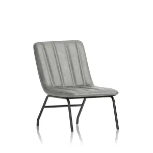 Marlow Deep Seat PU Leather Bistro Canteen and Dining Chair