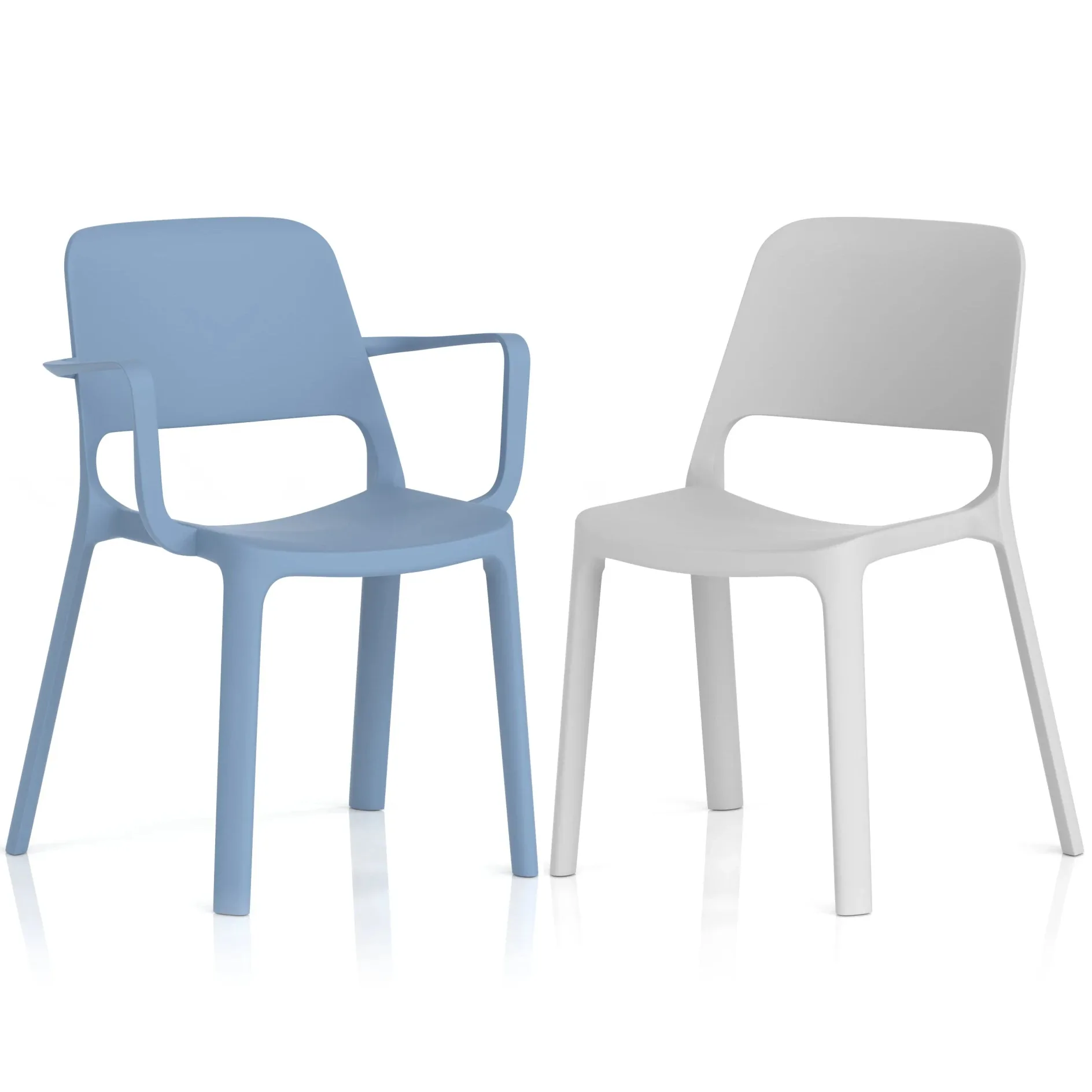 Nest Loop Stacking Cafe Bistro Canteen and Dining Chair