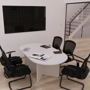 Astro Visitor Cantilever Leg Mesh Chair