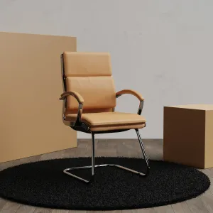 Classic Medium Back Cantilever Visitor Chair with Arms