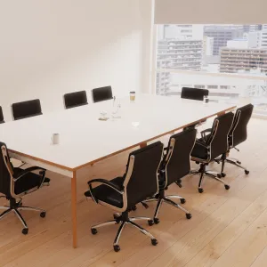 Classic Medium Back Cantilever Visitor Chair with Arms