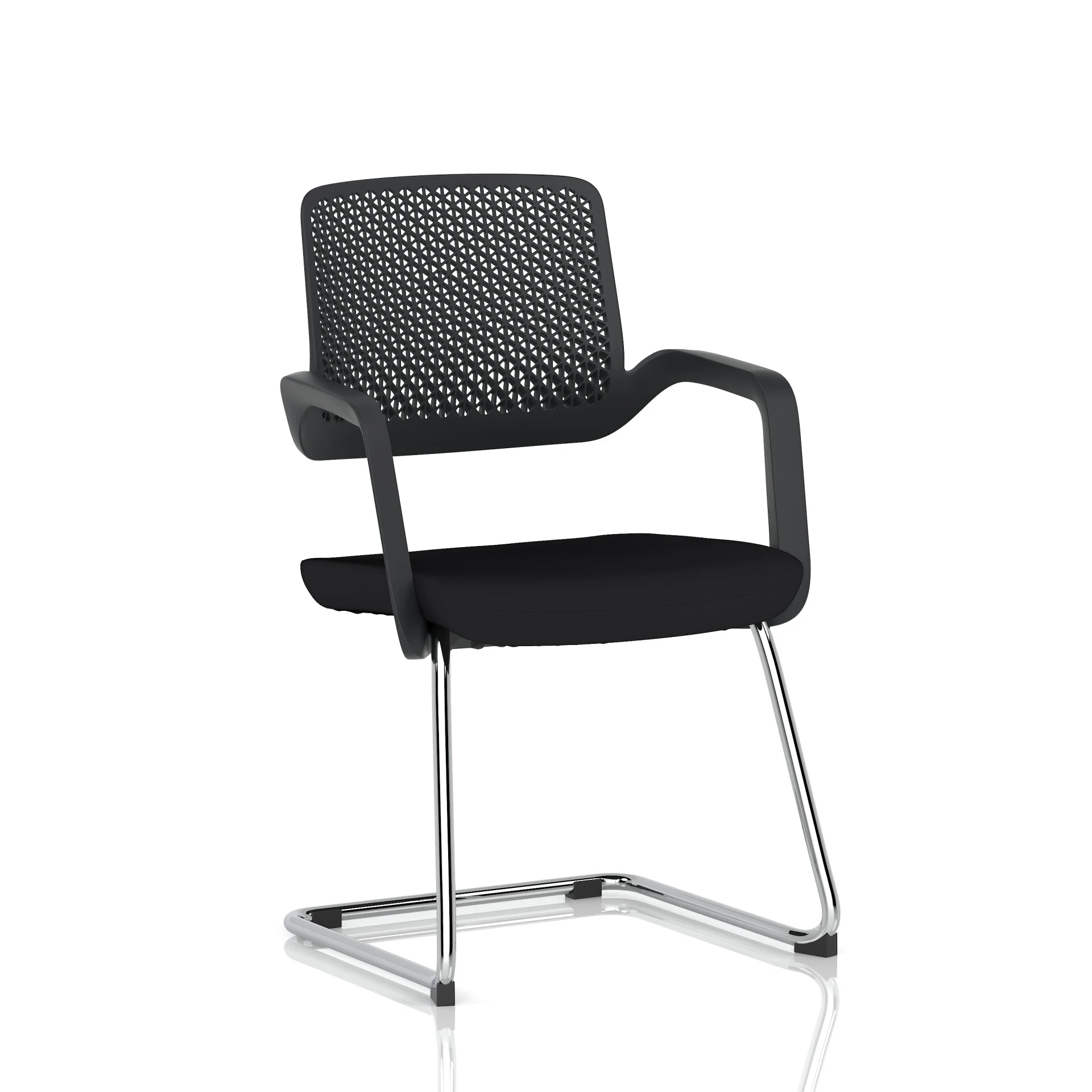 Cosmo Recycled Plastic Cantilever Meeting Chair