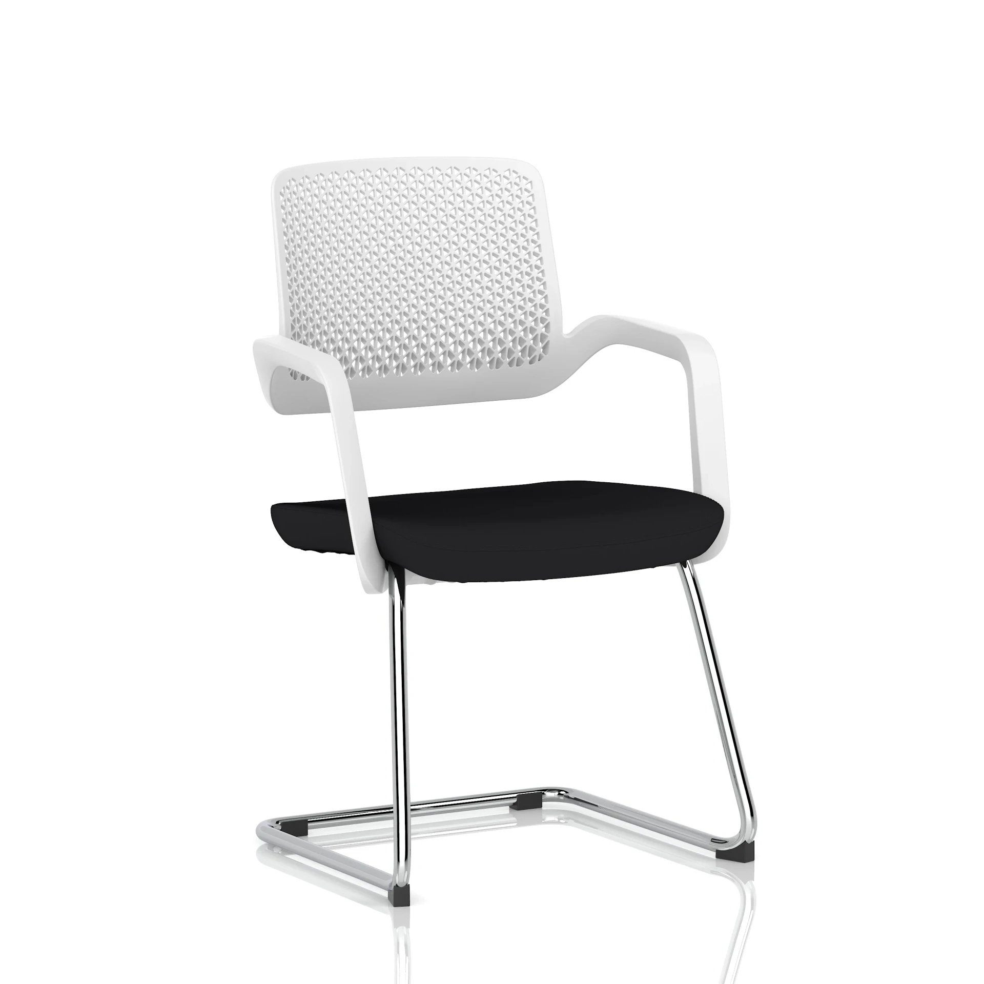 Cosmo Recycled Plastic Cantilever Meeting Chair