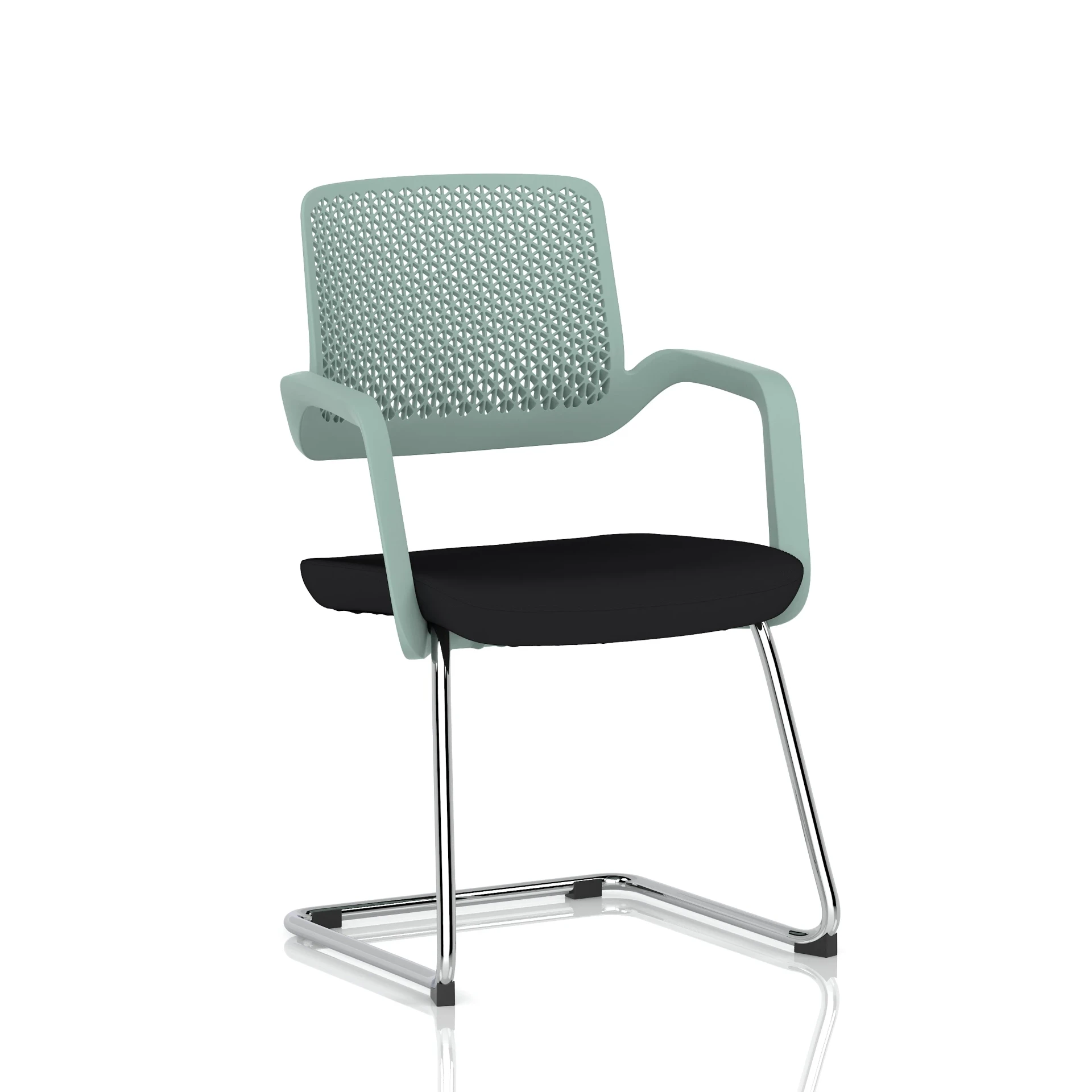 Cosmo Recycled Plastic Cantilever Meeting Chair