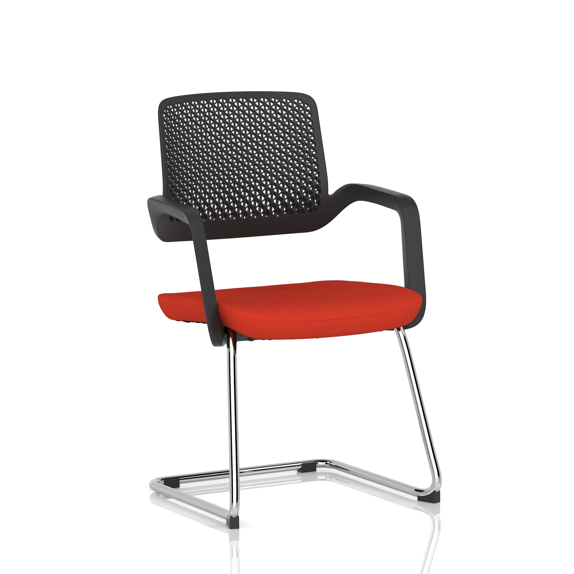Cosmo Recycled Plastic Cantilever Meeting Chair