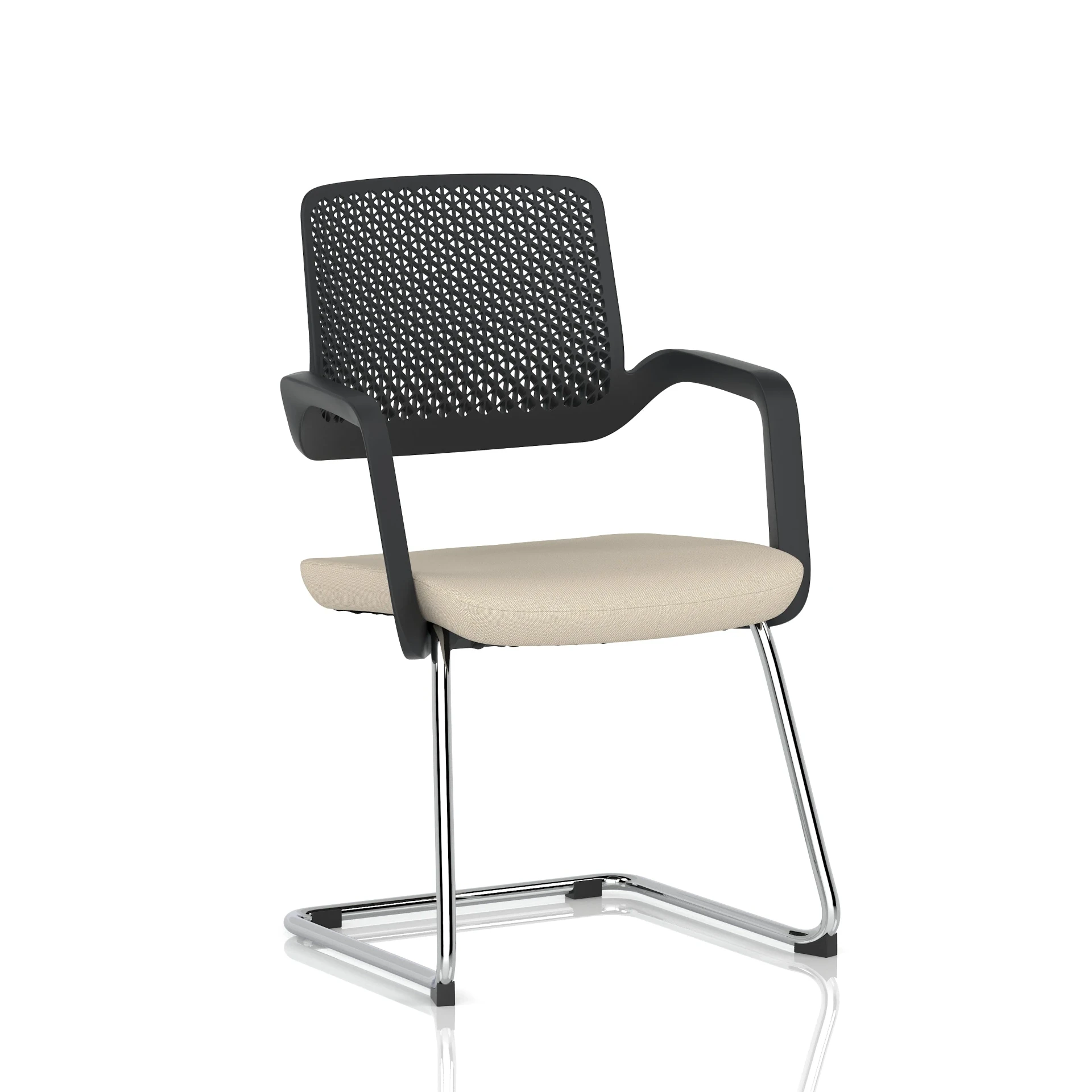 Cosmo Recycled Plastic Cantilever Meeting Chair