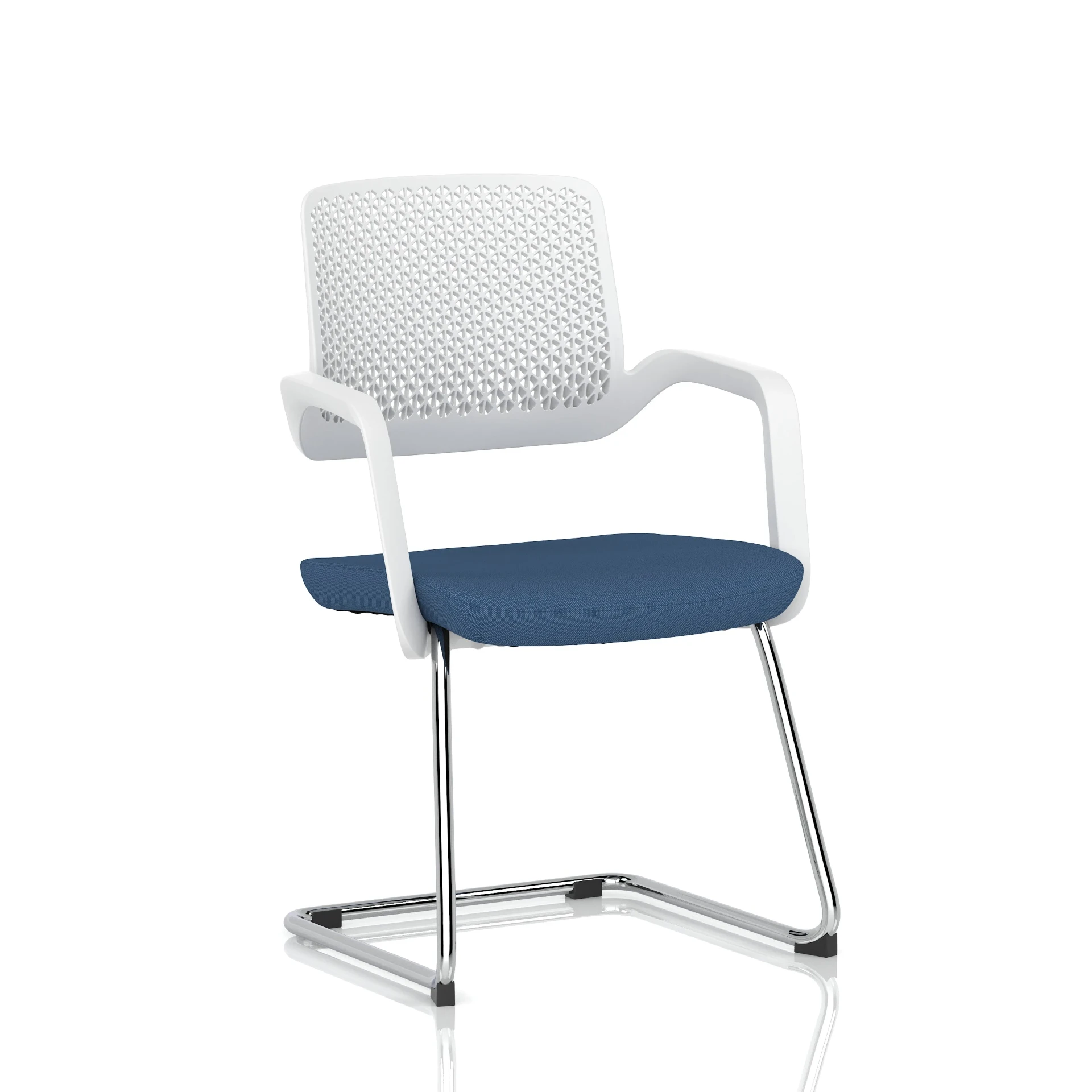 Cosmo Recycled Plastic Cantilever Meeting Chair