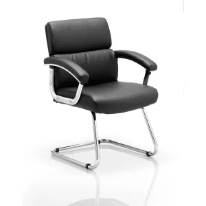 Desire Medium Back Bonded Leather Cantilever Visitor Chair