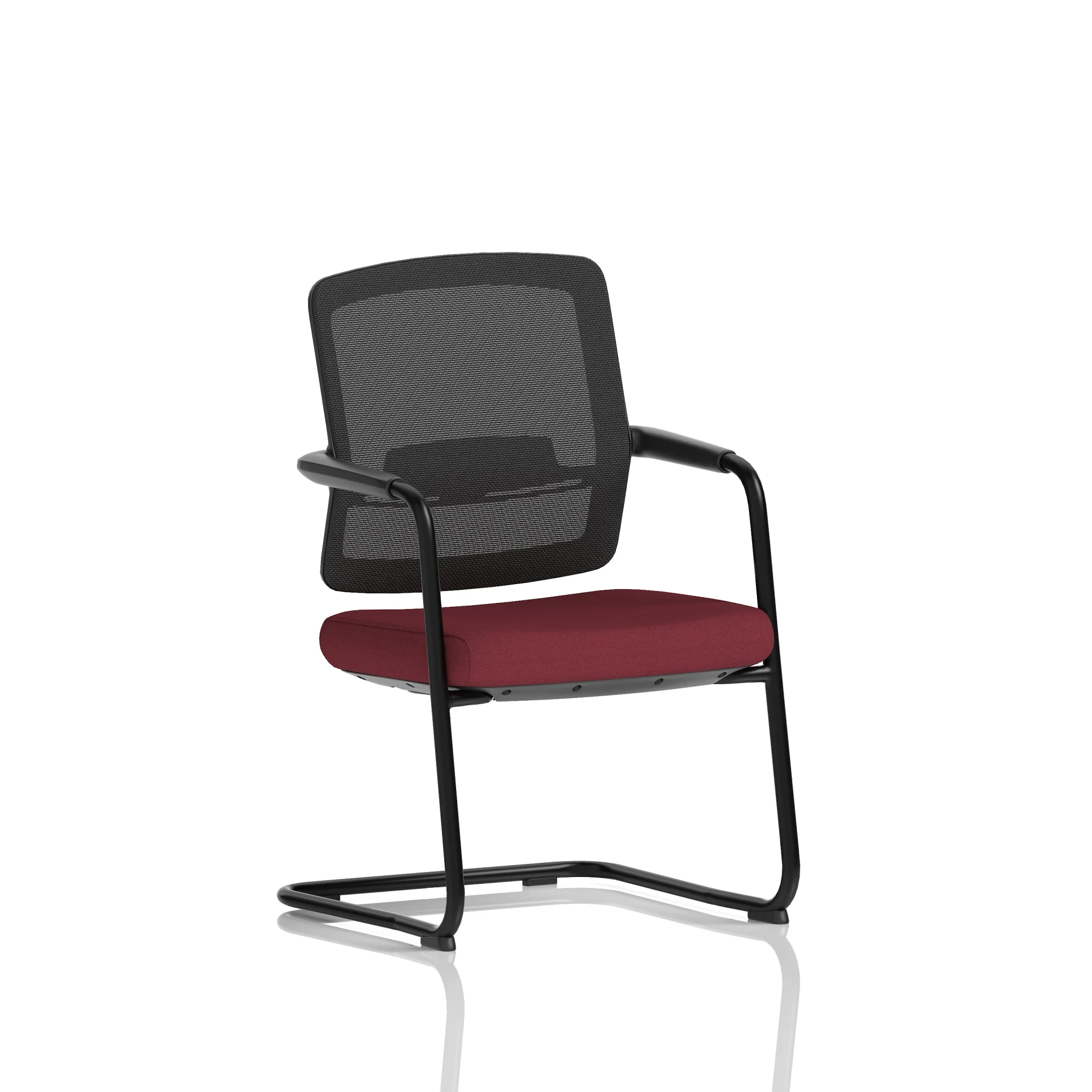 Flint Mesh Back Auto Tilt Cantilever Visitor Chair