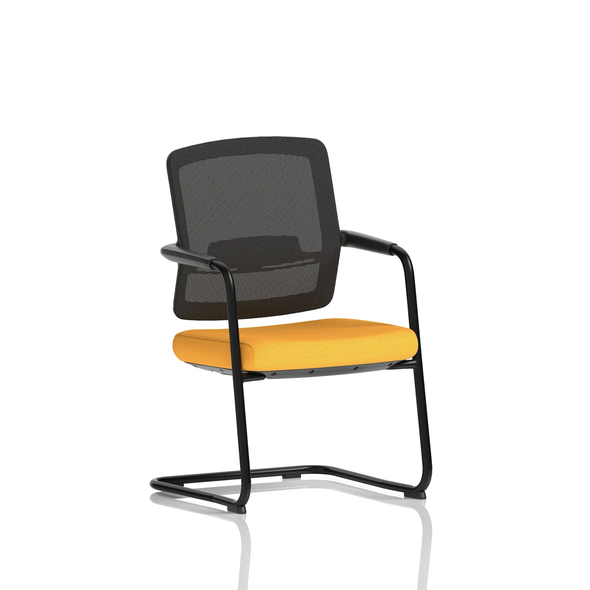 Flint Mesh Back Auto Tilt Cantilever Visitor Chair