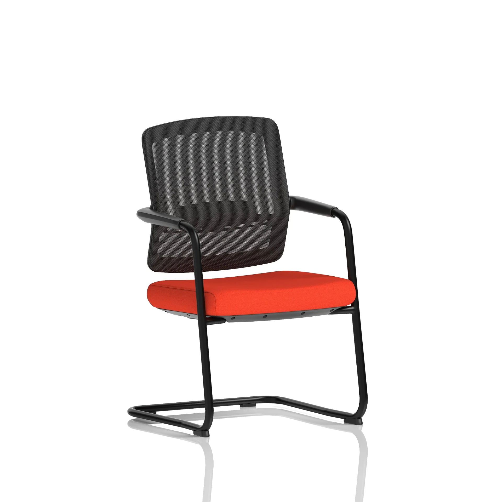 Flint Mesh Back Auto Tilt Cantilever Visitor Chair