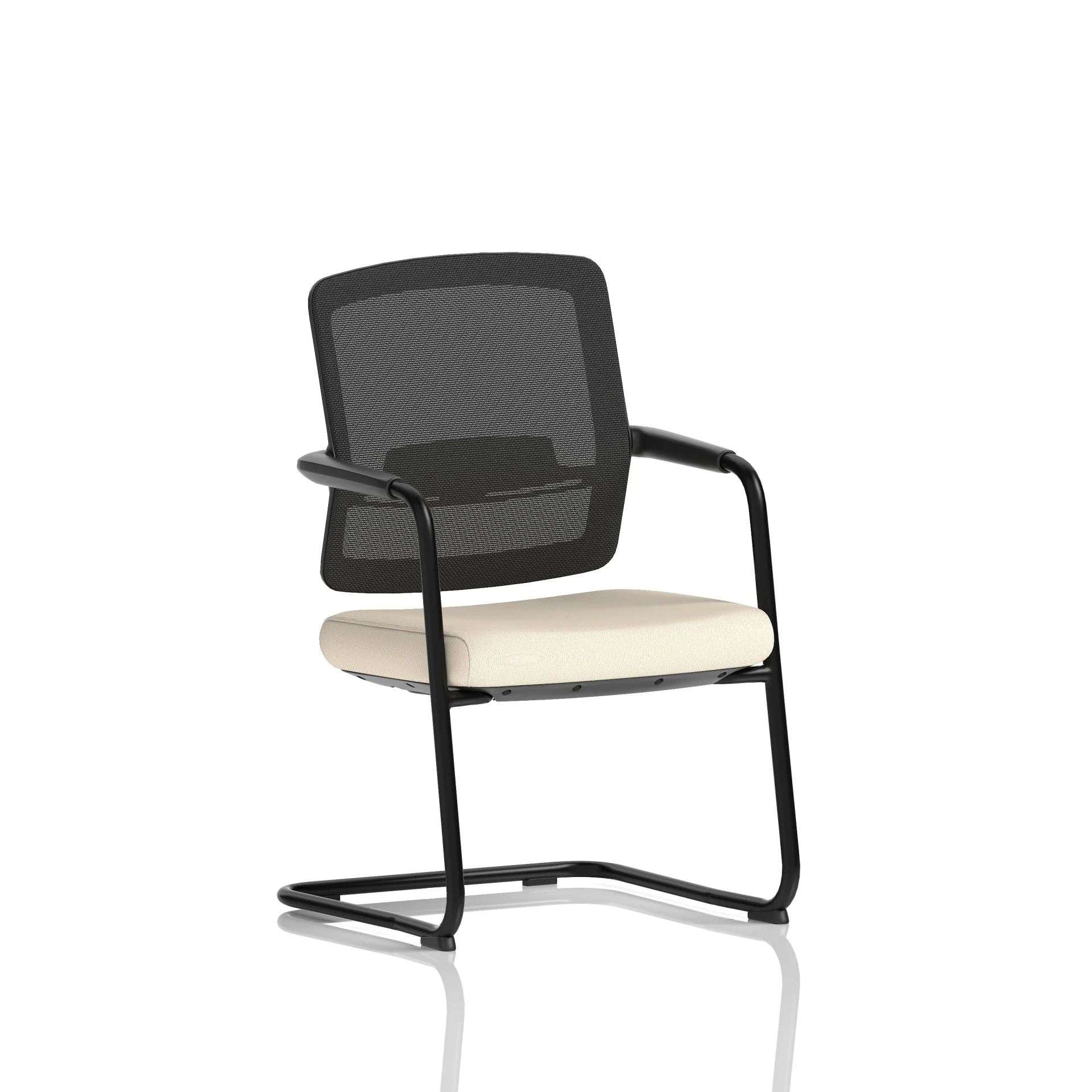 Flint Mesh Back Auto Tilt Cantilever Visitor Chair