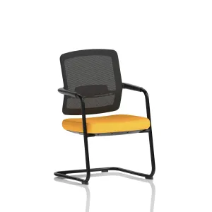 Flint Mesh Back Auto Tilt Cantilever Visitor Chair