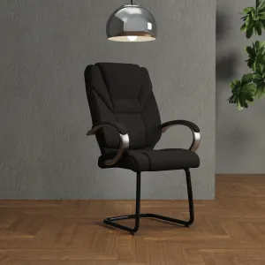 Galloway High Back Cantilever Visitor Chair with Arms
