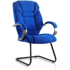 Galloway High Back Executive Cantilever Visitor Chair with Arms