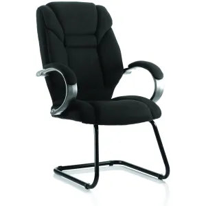 Galloway High Back Executive Cantilever Visitor Chair with Arms