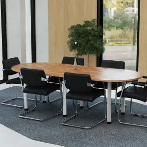 Havanna Medium Back Cantilever Visitor Chair with Arms
