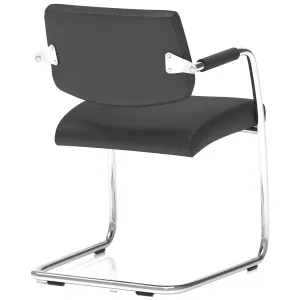 Havanna Medium Back Cantilever Visitor Chair with Arms
