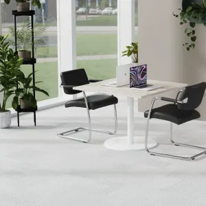 Havanna Medium Back Cantilever Visitor Chair with Arms