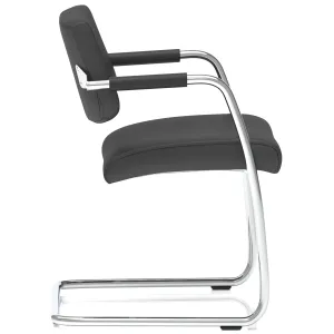 Havanna Medium Back Cantilever Visitor Chair with Arms