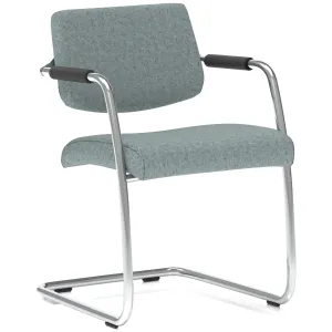 Havanna Medium Back Padded Cantilever Visitor Chair with Arms