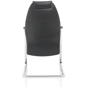 Mien High Back Leather Executive Cantilever Visitor Chair
