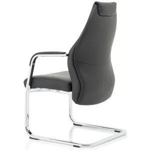 Mien High Back Leather Executive Cantilever Visitor Chair