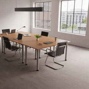 Nola Black Leather Cantilever Visitor Chair with Arms