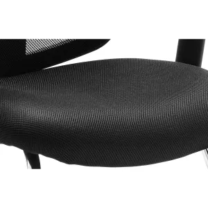 Portland Mesh Back Cantilever Visitor Chair with Optional Arms