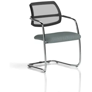Swift Curved Mesh Back Cantilever Visitor Chair