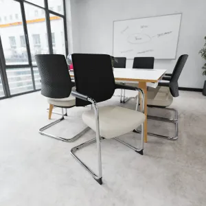 Vero Airmesh Back Cantilever Chair
