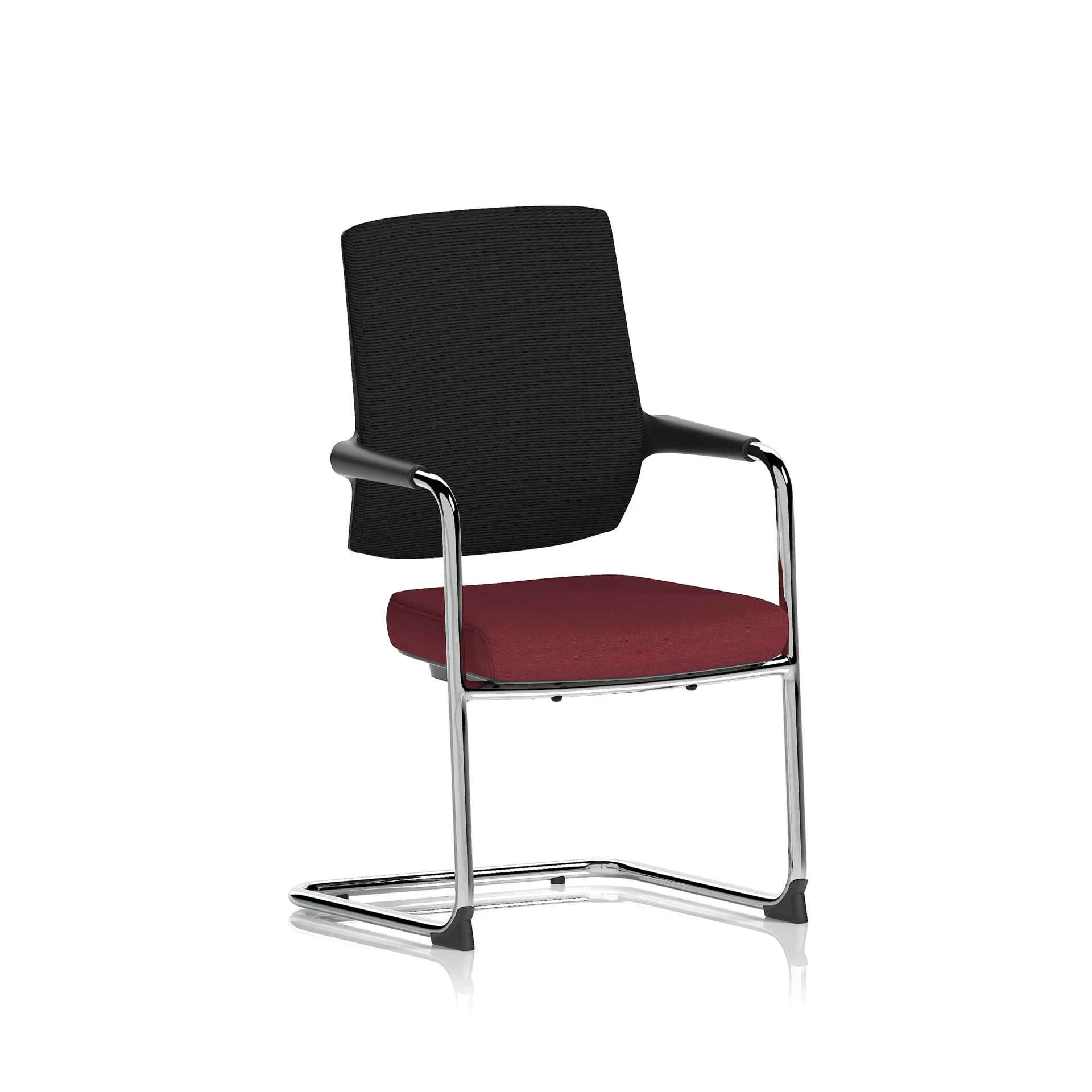Vero Airmesh Back Cantilever Visitor Chair with Arms