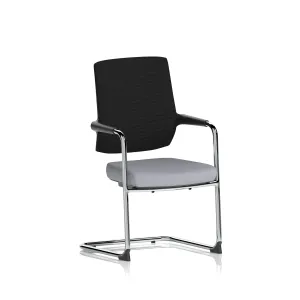 Vero Airmesh Back Cantilever Visitor Chair with Arms