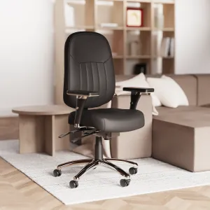 Barcelona Deluxe High Back Task Operator Office Chair with Arms