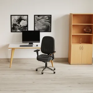 Barcelona Deluxe High Back Task Operator Office Chair with Arms