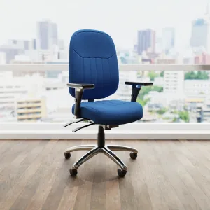 Barcelona Deluxe High Back Task Operator Office Chair with Arms