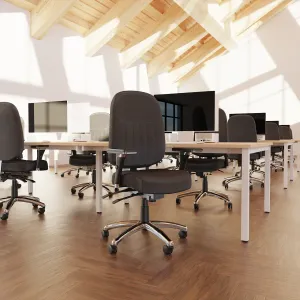 Barcelona Deluxe High Back Task Operator Office Chair with Arms