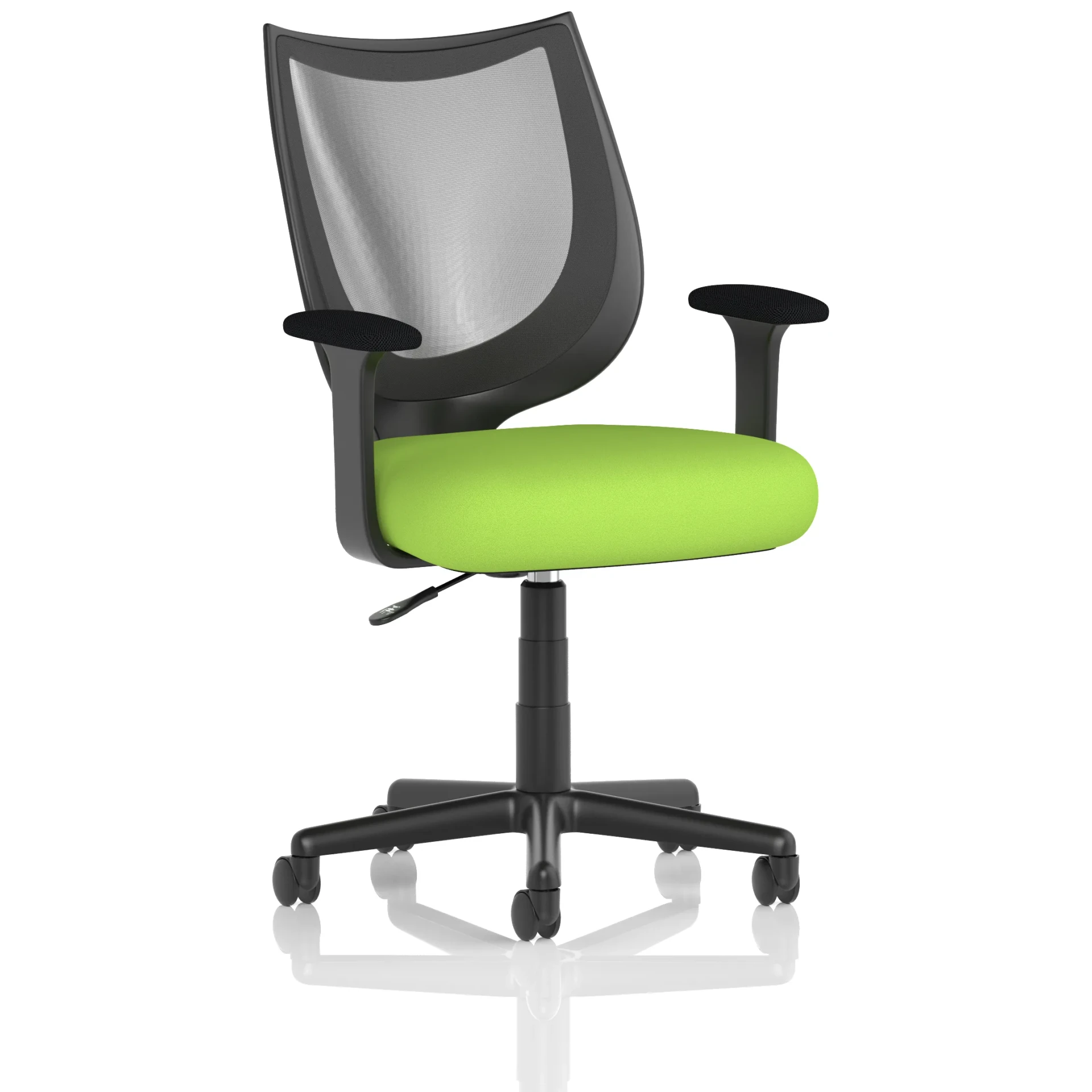Camden Medium Back Black Mesh Task Operator Office Chair