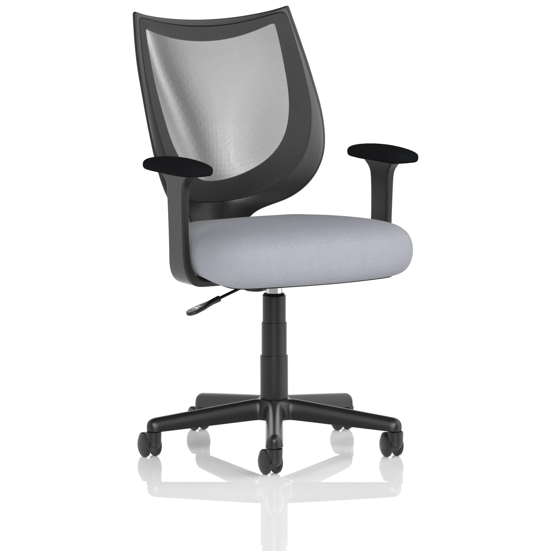 Camden Medium Back Black Mesh Task Operator Office Chair
