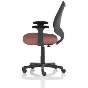 Camden Medium Back Black Mesh Task Operator Office Chair
