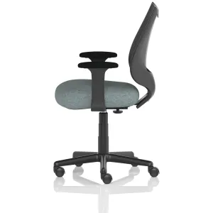 Camden Medium Back Black Mesh Task Operator Office Chair
