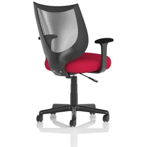 Camden Medium Back Black Mesh Task Operator Office Chair