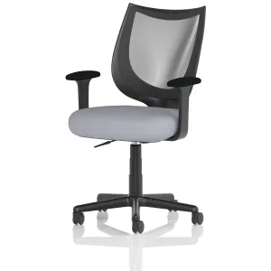 Camden Medium Back Black Mesh Task Operator Office Chair