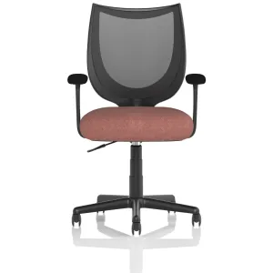 Camden Medium Back Black Mesh Task Operator Office Chair