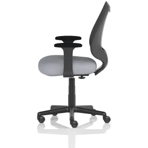 Camden Medium Back Black Mesh Task Operator Office Chair