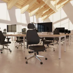 Chiro Medium & High Back Task Operator Office Chair
